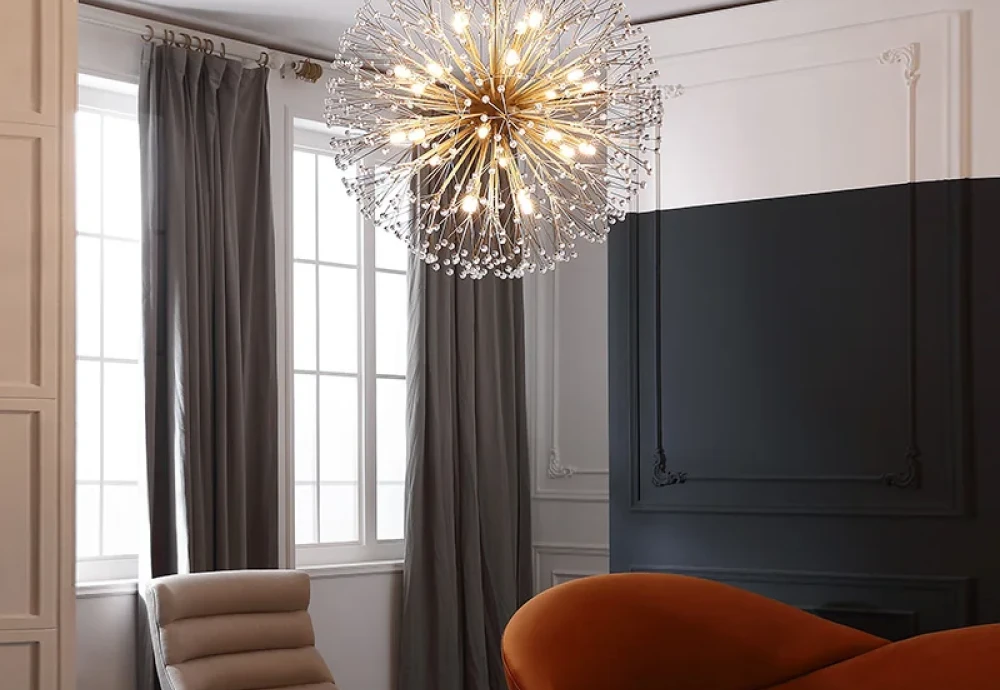 bedroom crystal chandelier